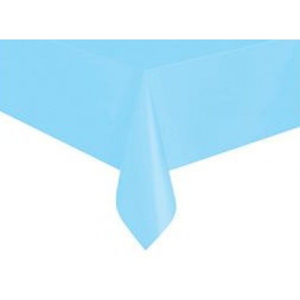 BEBEK MAVİ PLASTİK MASA ÖRTÜSÜ
